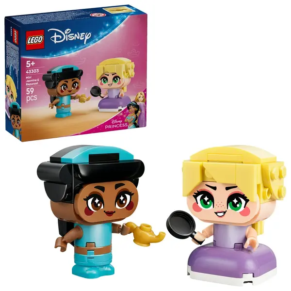 Miniprintesele Jasmine si Rapunzel