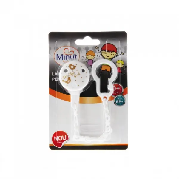 Minut Baby Lantisor suzeta 0+ luni(MIN2018014)