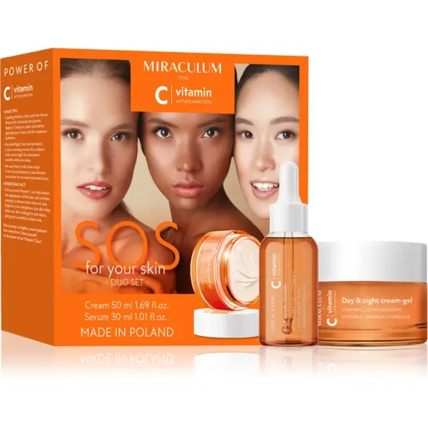 Miraculum SOS For your skin Astaplankton Set set cadou faciale 2 buc