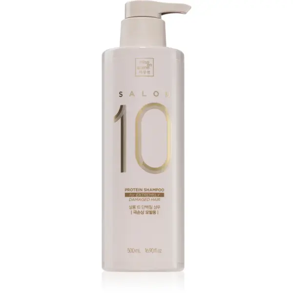mise en scene Salon 10 Protein Shampoo For Extremely Damaged Hair șampon cu proteine pentru par foarte deteriorat 500 ml
