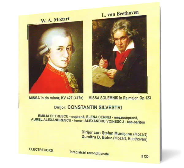 Missa în Do minor. Missa Solemnis în Re major