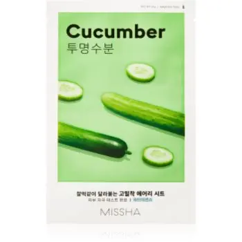 Missha Airy Fit Cucumber Masca hidratanta cu efect revitalizant sub forma de foaie pentru tenul uscat