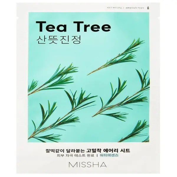Missha Airy Fit – Mască facială sub formă de foaie Volum Tea tree