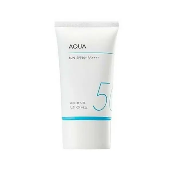 Missha Aqua Sun Gel de protecție solară cu efect răcoritor SPF50+ Volum 50 ml