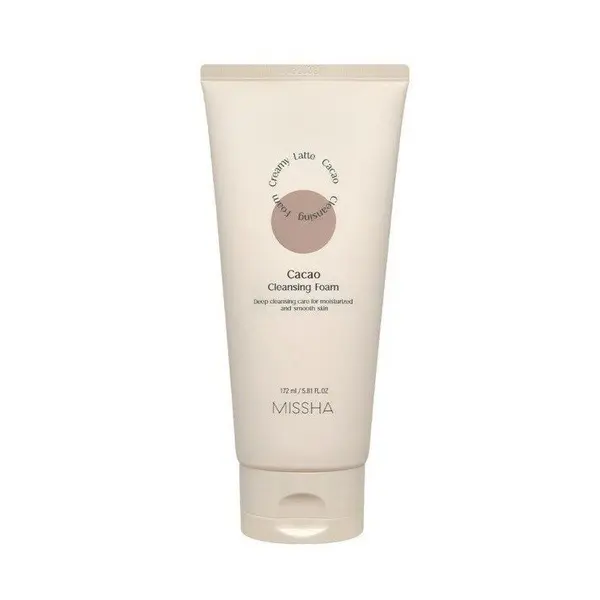 Missha Creamy Latte Cleansing Foam Spumă demachiantă pentru față Volum Cacao