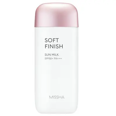 MISSHA - Crema solară All Around Safe Block Soft Finish Sun Milk SPF50+ PA+++ 70ml