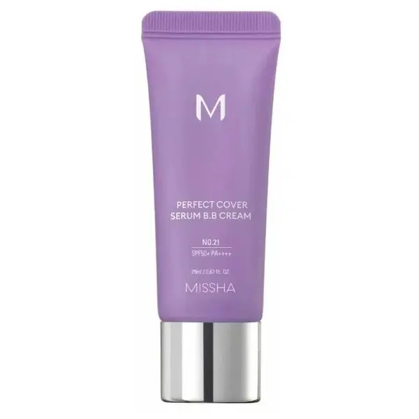 Missha M Perfect Cover Serum BB Cream Cremă-ser pentru față SPF50+ Volum №21 Light beige