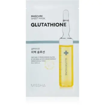 Missha Mascure Glutathione mască textilă iluminatoare