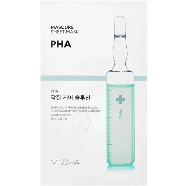 Missha - Mascure Peeling Solution Sheet Mask PHA, 28ml