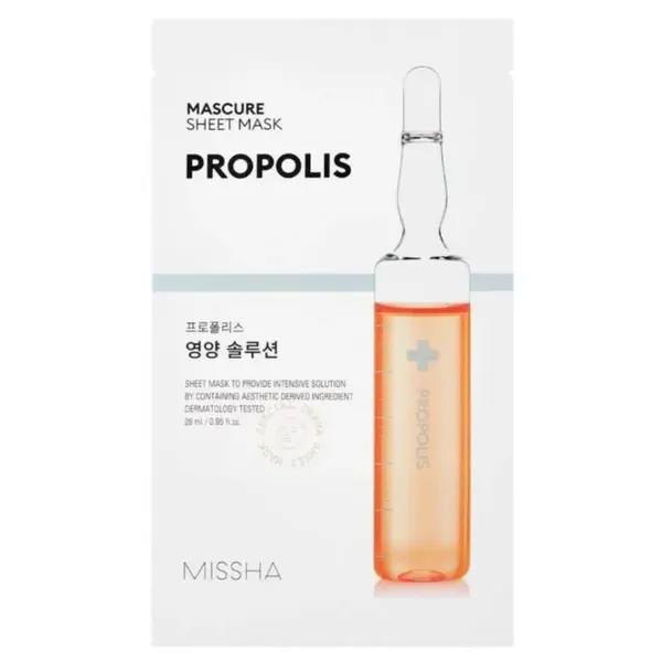 MISSHA – Mascure Solution Sheet Mask, Propolis, 28ml