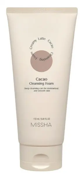 Missha Spumă de curățare Creamy Latte Cacao, 172 ml