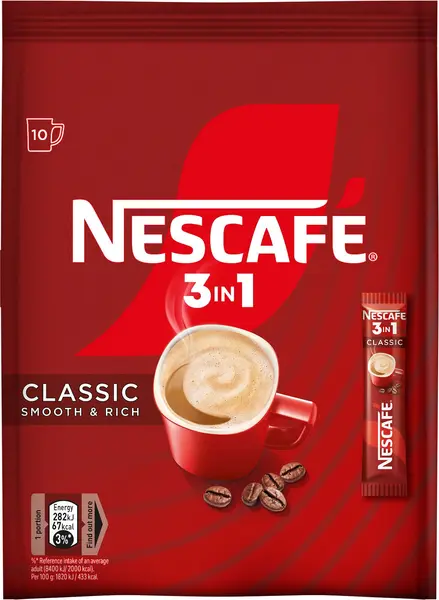 Mix de cafea NESCAFE - 3in1 Classic, 10 х 15.5g
