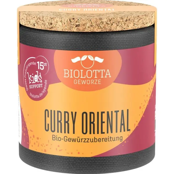 Mix de condimente curry oriental, eco - 45 g