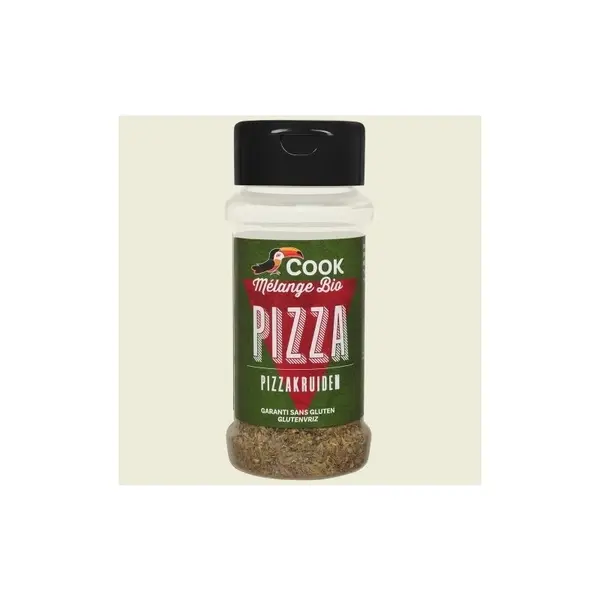 Mix de condimente pentru pizza bio 13g Cook