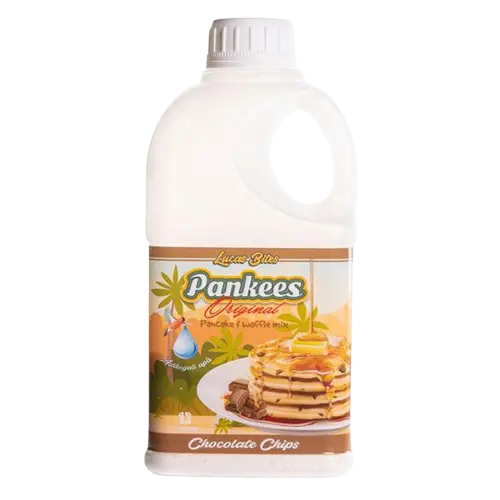 Mix de faina pentru clatite si wafe Chocolate Chips Pankees, 290g, Lucas Bites
