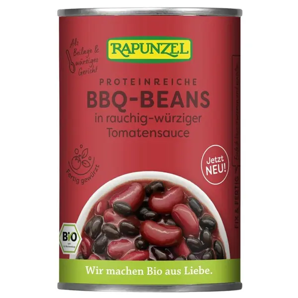 Mix de fasole BBQ in sos de rosii, eco - 400 g