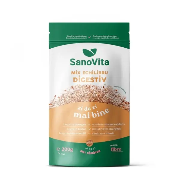 Mix Echilibru Digestiv, Sanovita Zipper, 200 g