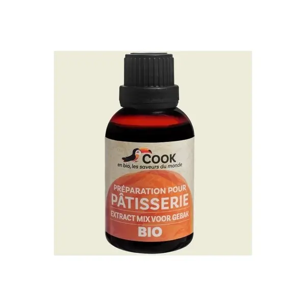 Mix esenta pentru patiserie bio 50ml Cook