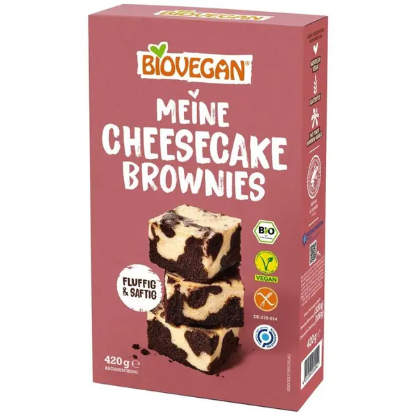 Mix pentru cheesecake brownies fara gluten, eco - 420 g