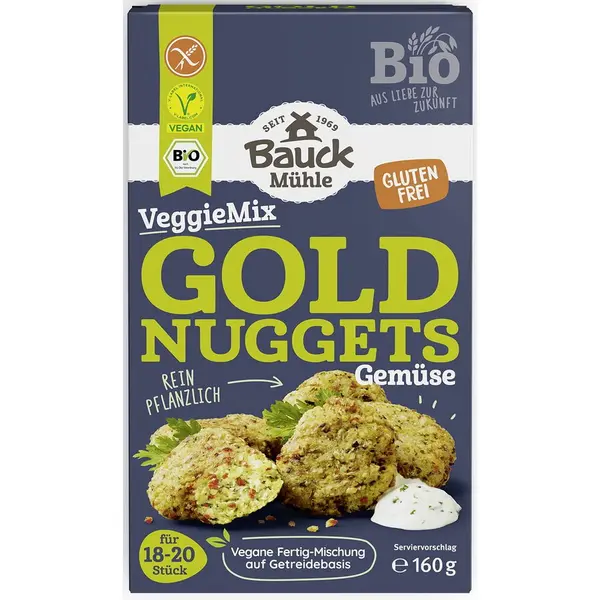 Mix pentru Chiftelute Aurii fara Gluten Ecologic/Bio 160g