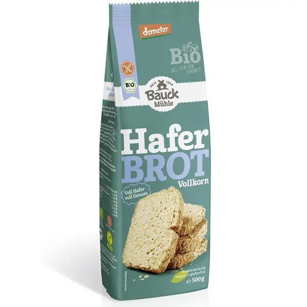 Mix pentru paine din ovaz integral fara gluten, eco - 500 g