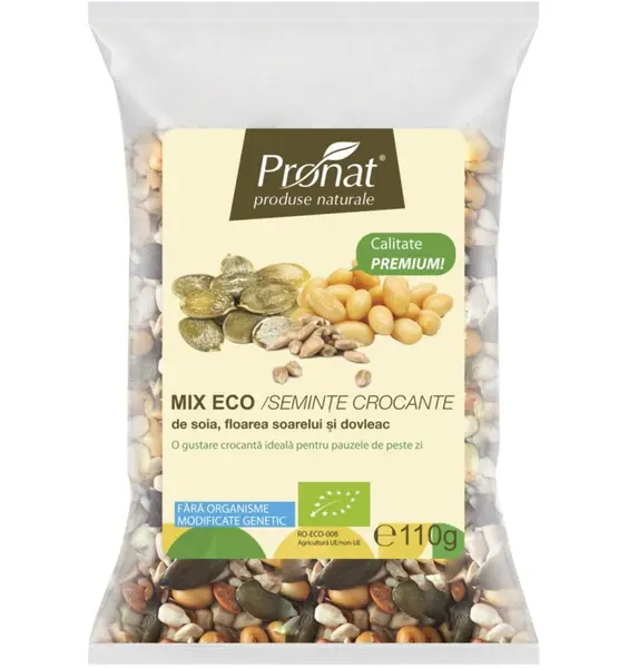 Mix seminte crocante bio, 110 g