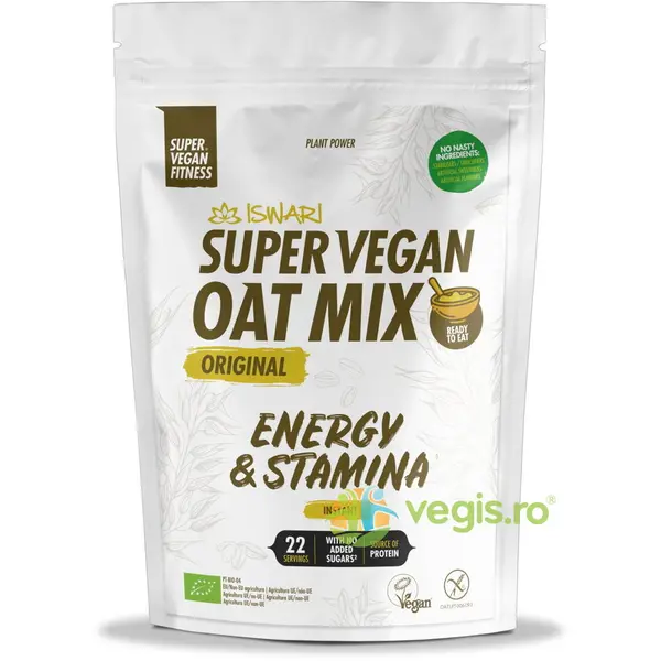 Mix Super Vegan din Ovaz si Seminte fara Gluten Ecologic/Bio 1kg