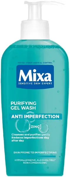 Mixa Gel de curățare a feței Anti-Imperfections, 200 ml