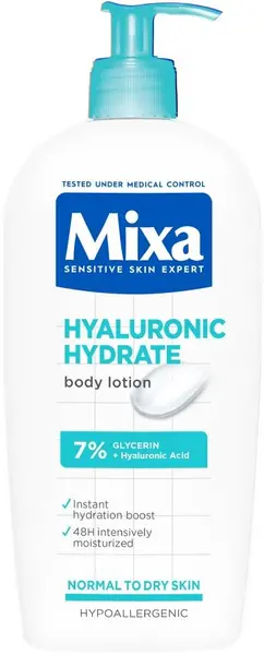 Mixa Hyalurogel Loțiune hidratantă de corp, 400 ml