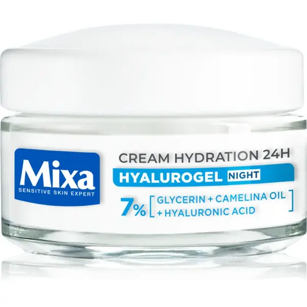 Mixa Hyalurogel Night crema de fata hidratanta pentru noapte 50 ml