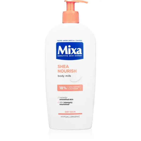 Mixa Intense Nourishment lotiune de corp hranitoare pentru piele foarte uscata 400 ml