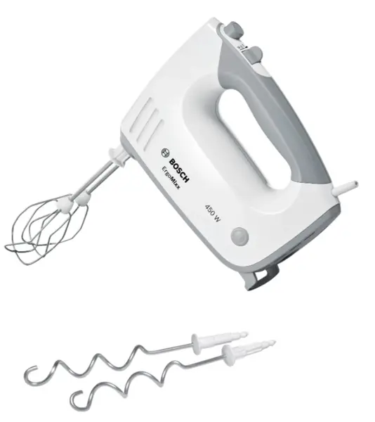 Mixer Bosch - MFQ36400, 450W, 5 viteze, alb