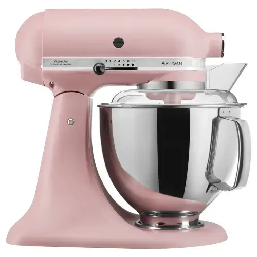 Mixer cu bol 4.8L, Artisan, Model 175, Dried Rose - KitchenAid