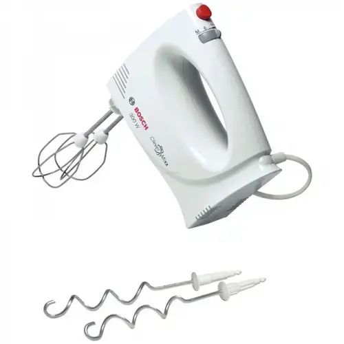 Mixer de mana Bosch MFQ3010, 300W (Alb)