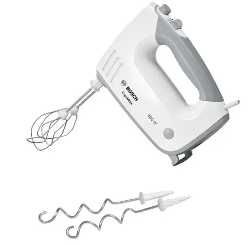 Mixer de mana Bosch MFQ36400, 450W (Alb)