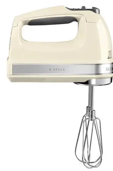 Mixer de mana KitchenAid 5KHM9212EAC, 85W (Almond Cream)