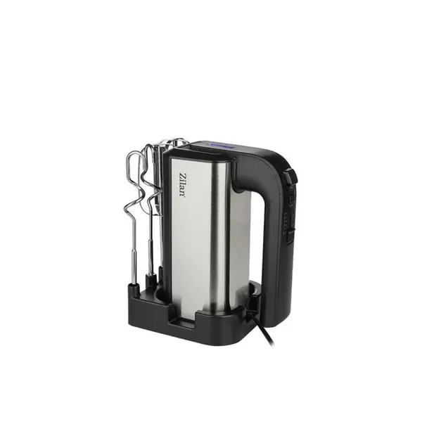 Mixer de mana Zilan ZLN2938 din inox, 5 trepte de viteza + TURBO, protectie la supraincalzire, 500W