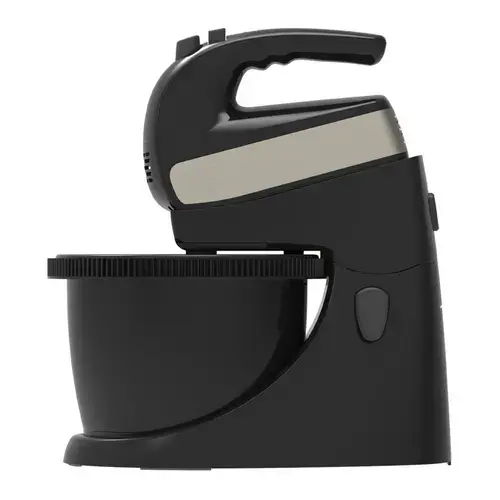 Mixer manual Black+Decker BXMXA500E, 500W, 2.5 L, cu bol (Negru)