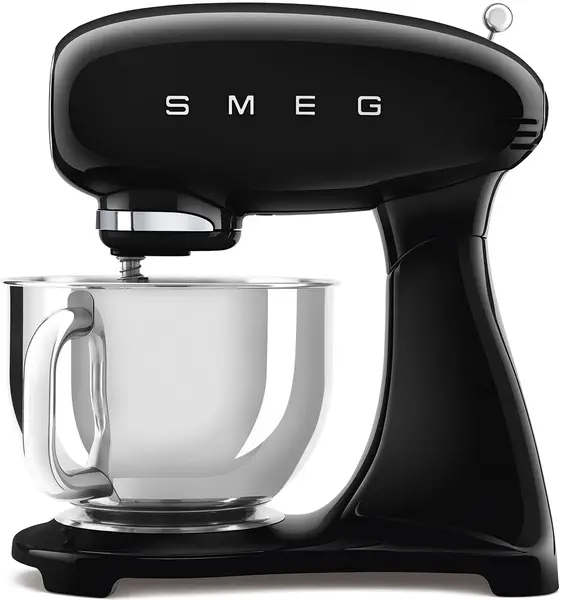 Mixer planetar Smeg - SMF03BLEU, 800W, 10 viteze, negru