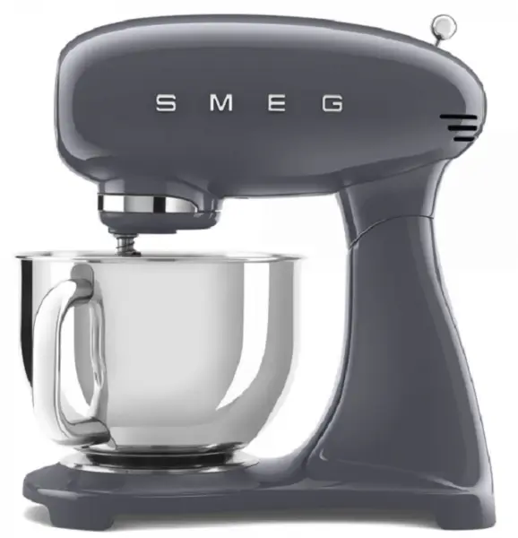 Mixer planetar Smeg - SMF03GREU, 800W, 10 viteze, gri