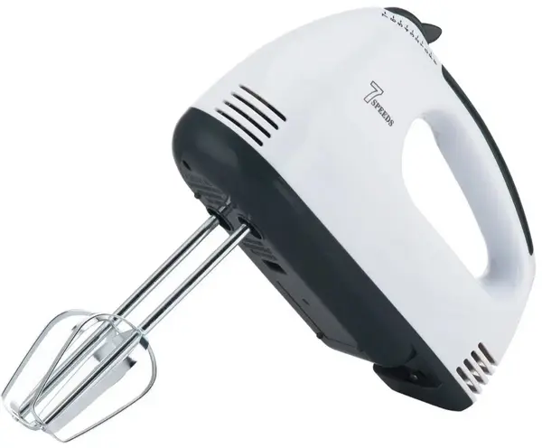 Mixer Rosberg - R51110G, 200W, 7 viteze, alb/negru