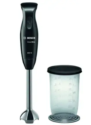 Mixer vertical Bosch MSM2610B, 600 W (Negru)