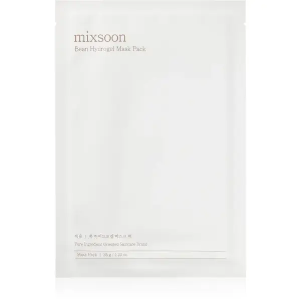mixsoon Bean Hydrogel Mask Pack mască intensă cu hidrogel pentru luminozitate si hidratare 35 g