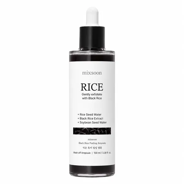 Mixsoon – Black Rice Peeling Ampoule, 100ml