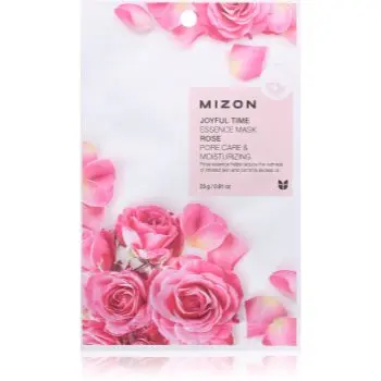 Mizon Joyful Time Rose mască textilă hidratantă pentru micsorarea porilor