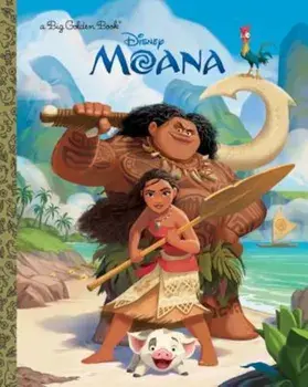 Moana Big Golden Book, Hardcover/Rh Disney