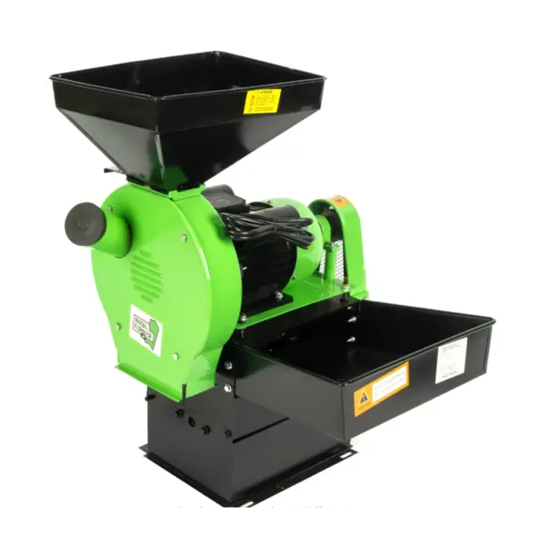 Moara 3 in 1 - moara cereale, stiuleti intregi si batoza de porumb Micul Fermier GF-0891, 3.5 kW, 500 kg/h