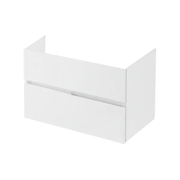 Mobiler pentru lavoar 60 cm, susupendat, alb lucios, Fluminia Toledo