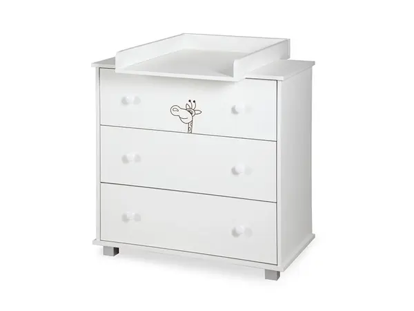 Mobilier Camera Copii Si Bebelusi Safari Alb