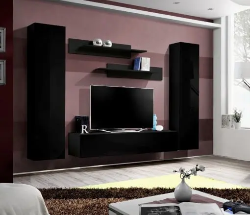 MOBILIER LIVING FLY NEGRU